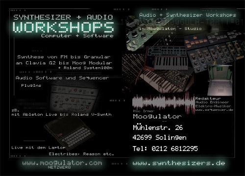 synthesizer workshop k&ouml;ln